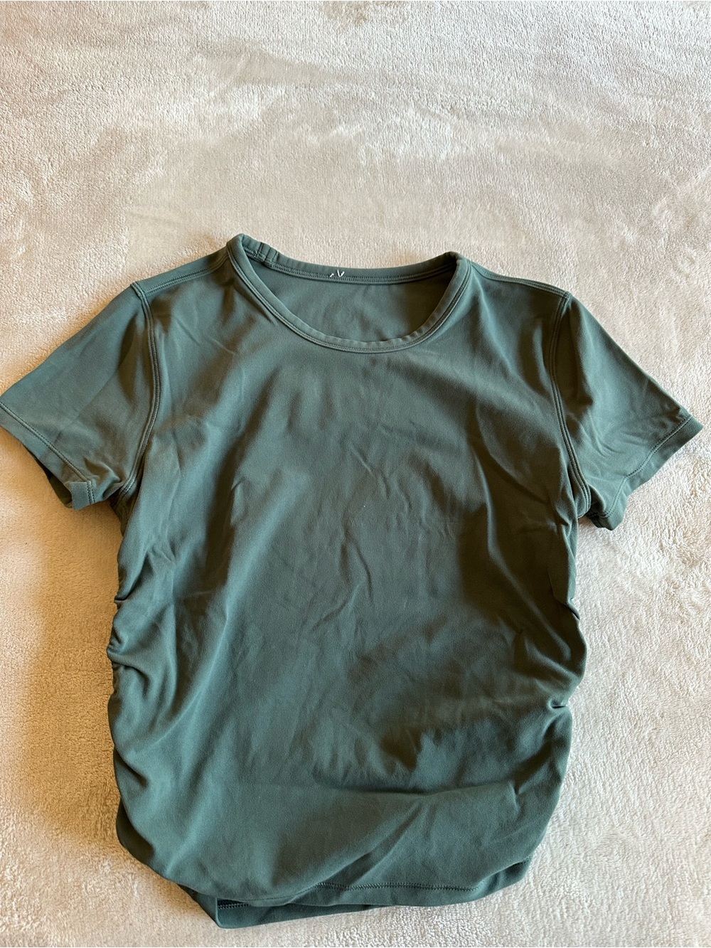 Lululemon All It Takes Short-Sleeve Shirt Nulu - Dark Forest